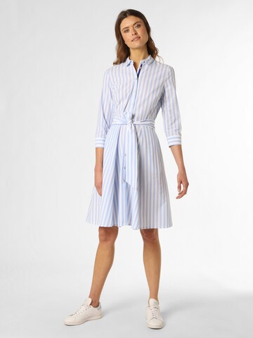 Robe-chemise Marie Lund en bleu : devant