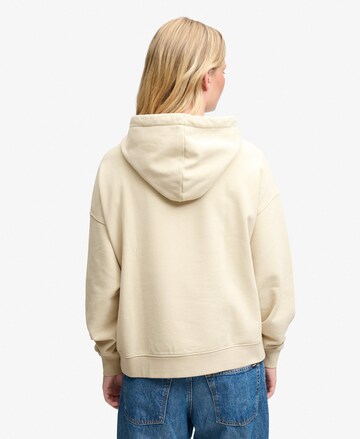 Sweat-shirt 'Luxe Casual' Superdry & Co en beige