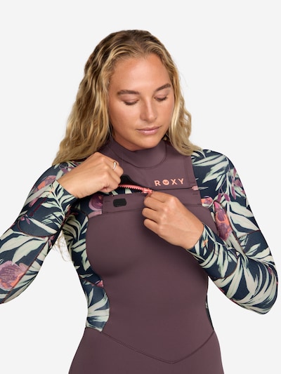 ROXY Wetsuit in Chocolate / Pastel green / Black, Item view