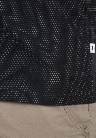 !Solid Shirt 'Sava' in Schwarz