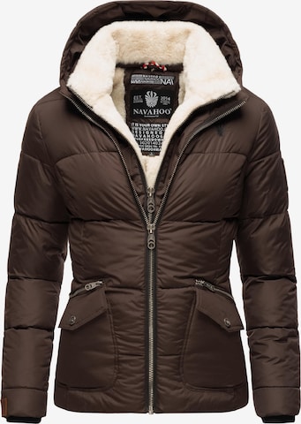 NAVAHOO Winterjacke 'Megan' in Braun: predná strana