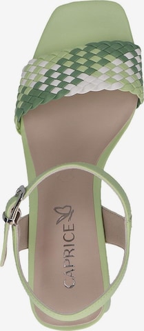 CAPRICE Sandals in Green