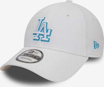 NEW ERA Кепка 'TEAM OUTLINE 9FORTY' в Белый: спереди