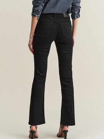 Next Bootcut Jeans in Schwarz