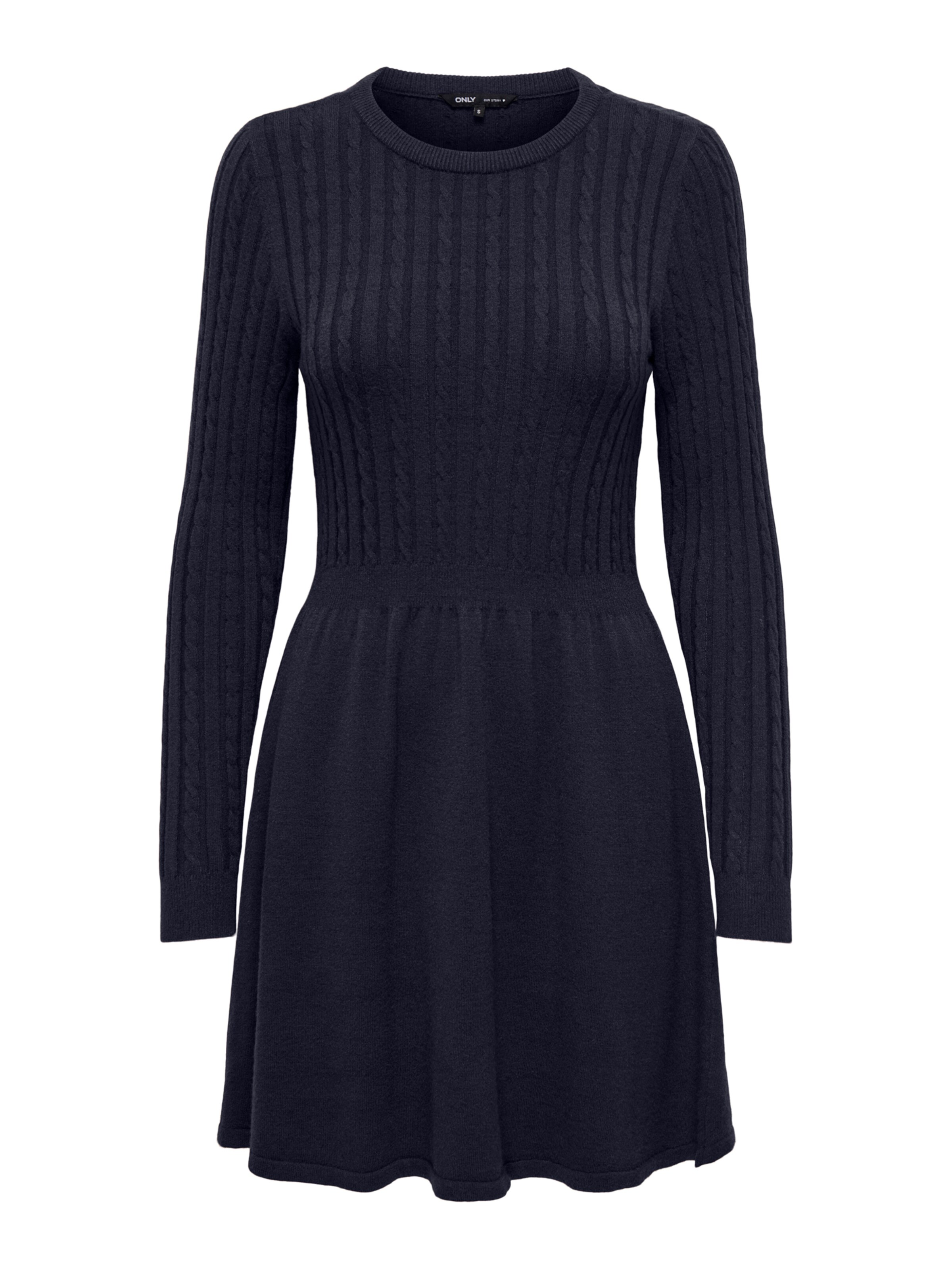 ONLY - Vestido de punto 'ONLFIA' en azul: frente