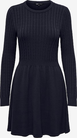 ONLY - Vestido de punto 'ONLFIA' en azul: frente