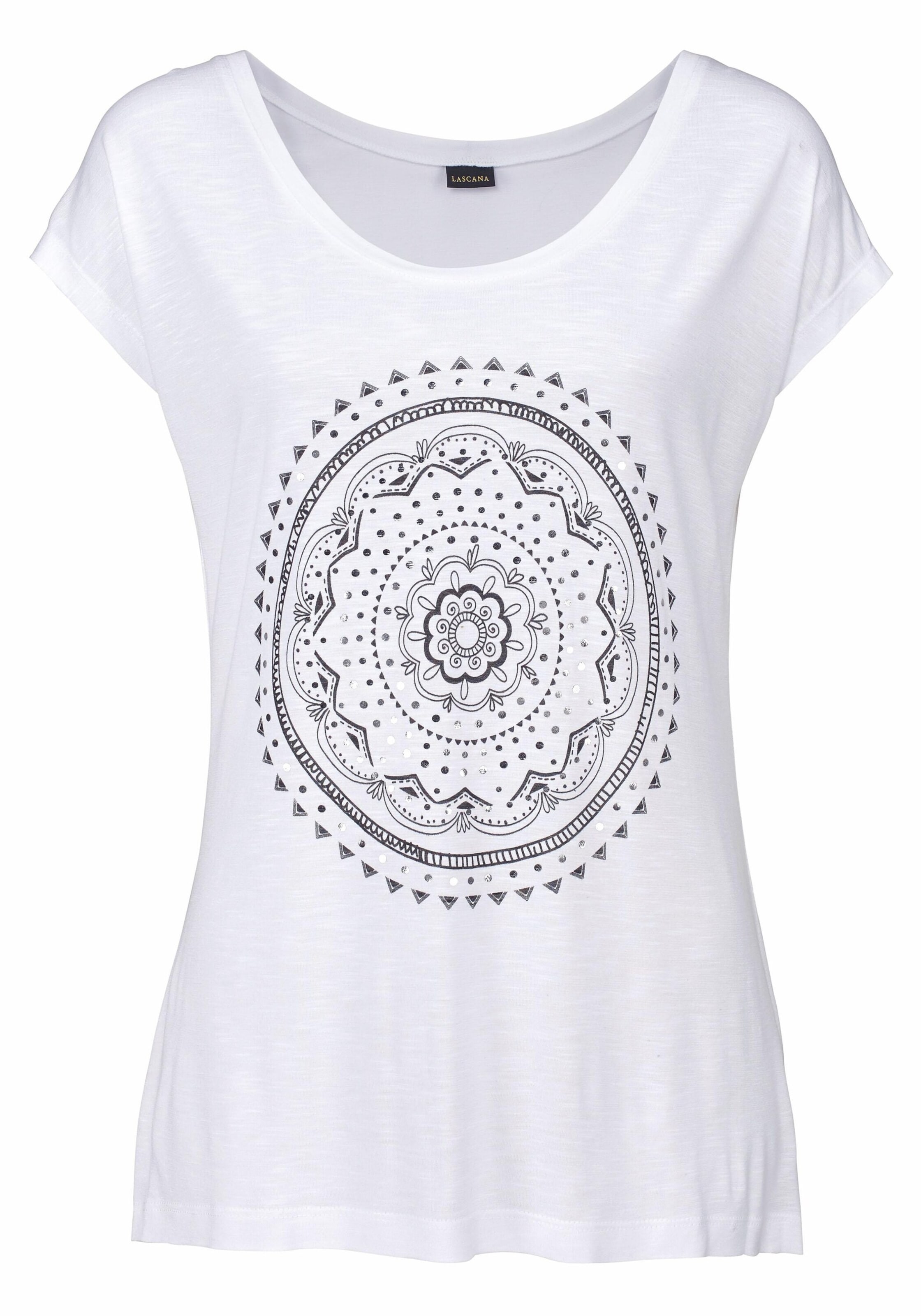 LASCANA - Camiseta en blanco: frente