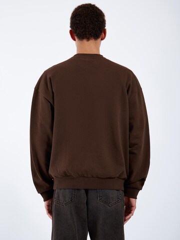Dr. Denim Sweatshirt 'Kenan' in Brown
