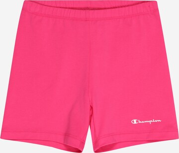 Champion Authentic Athletic Apparel - Calças em rosa: frente