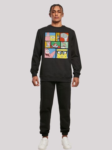 F4NT4STIC Sweatshirt 'Spongebob ' in Black