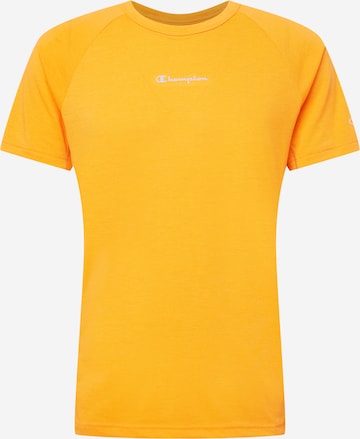 T-Shirt fonctionnel Champion Authentic Athletic Apparel en orange : devant