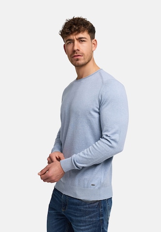 INDICODE JEANS Pullover 'Gamal' in Blau