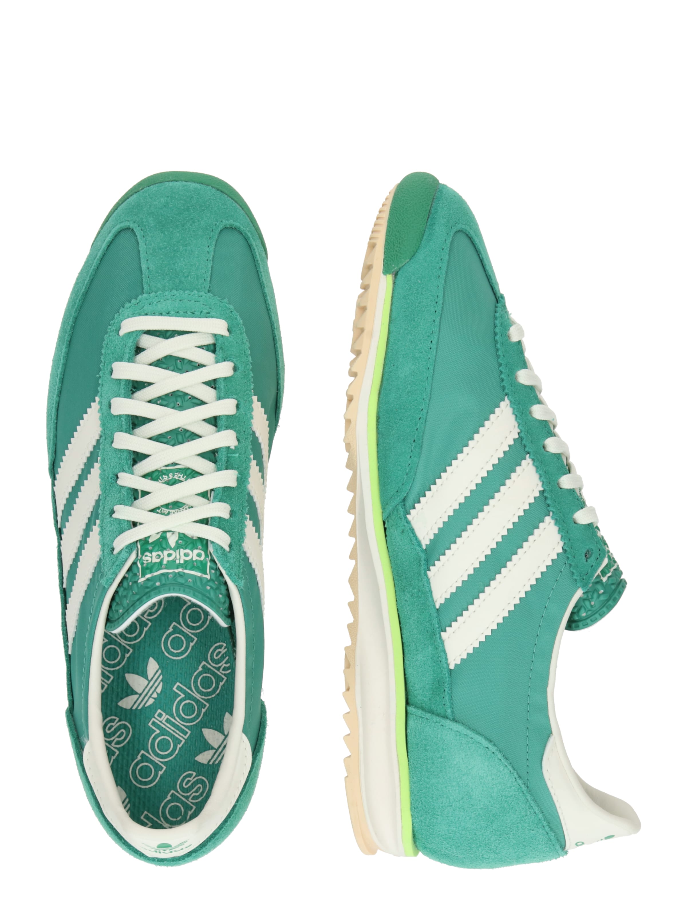 ADIDAS ORIGINALS Sneaker low 'SL 72 OG' i grøn