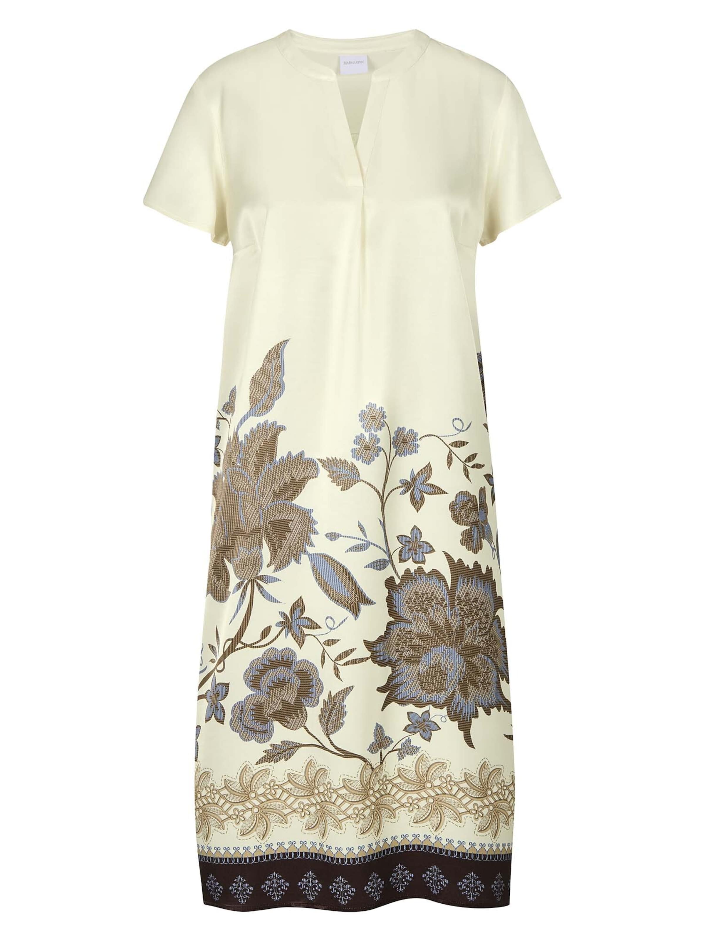 Robe MADELEINE en blanc : devant