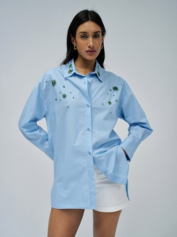 Salsa Jeans Blouse in Blue: front