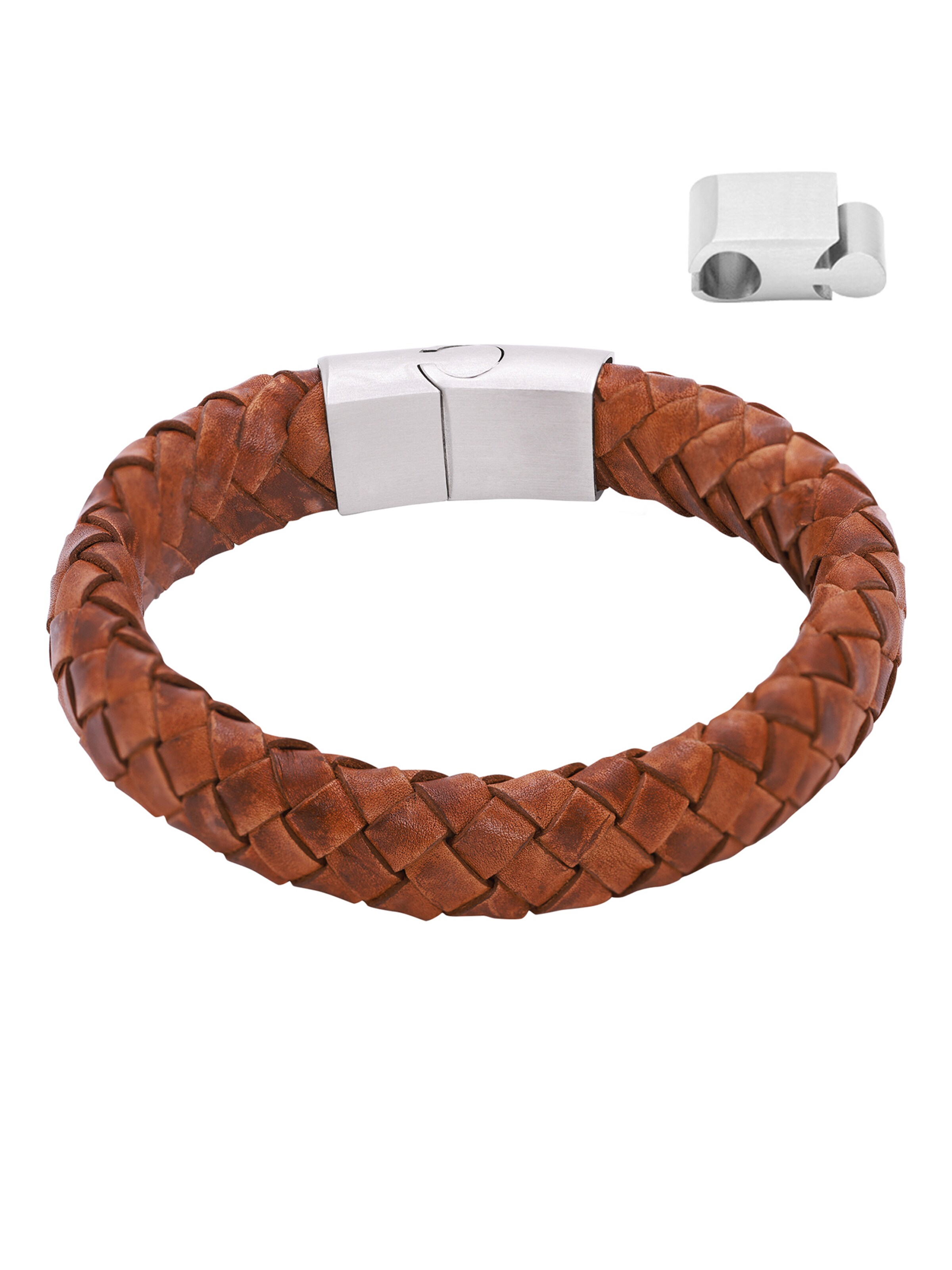 Heideman Armband 'Enno' in Bruin