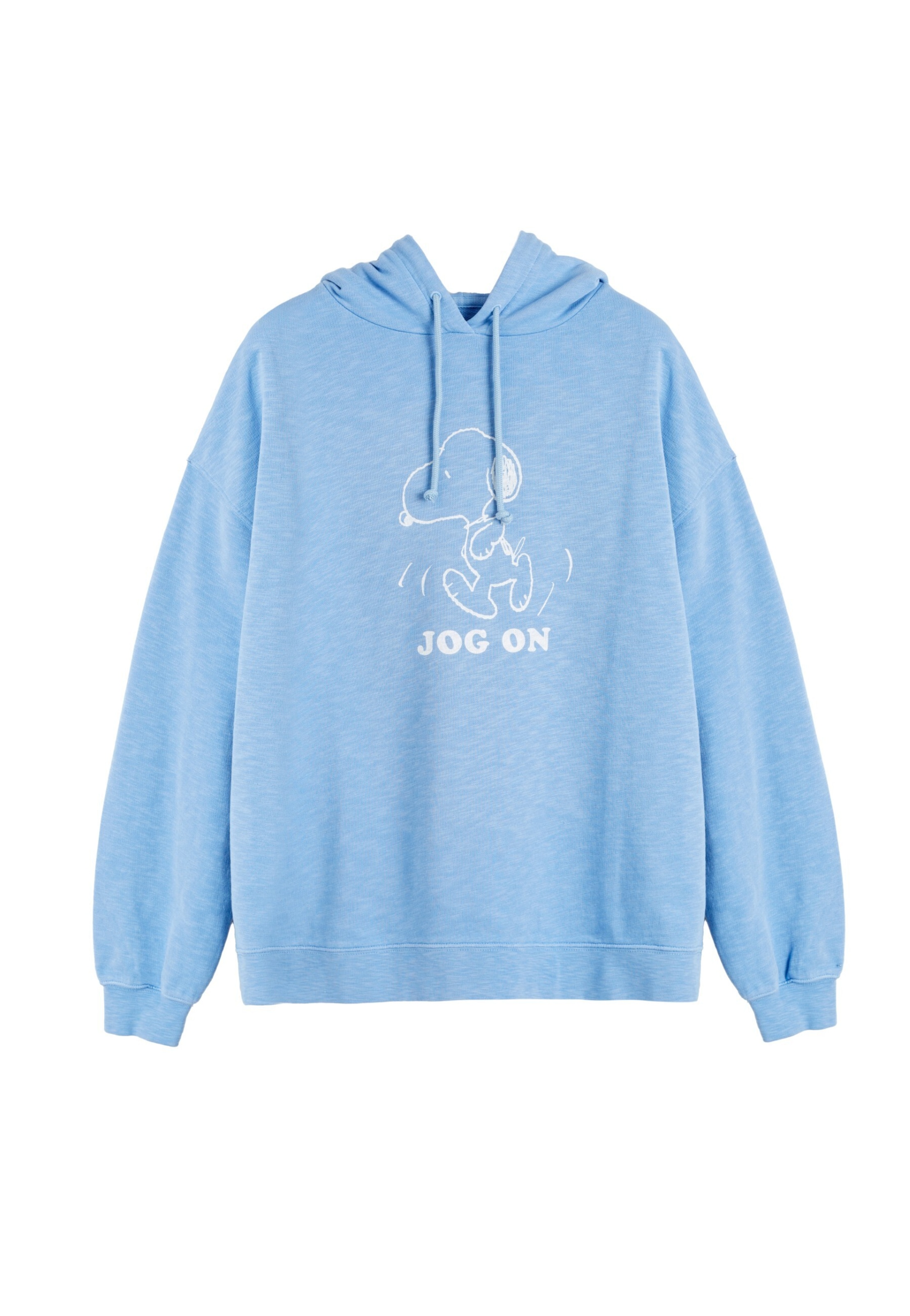 Chinti & Parker - Sudadera 'Jog On Snoopy' en azul: frente