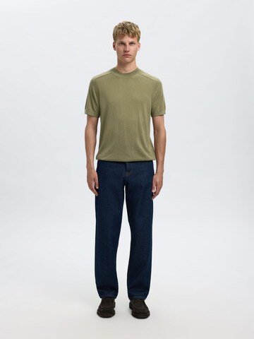 Maglietta di SELECTED in verde