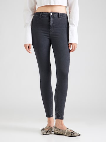 Skinny Jean 'JONI' TOPSHOP en noir : devant