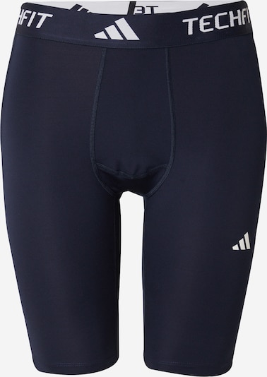 ADIDAS PERFORMANCE Sportske hlače u noćno plava / bijela, Pregled proizvoda