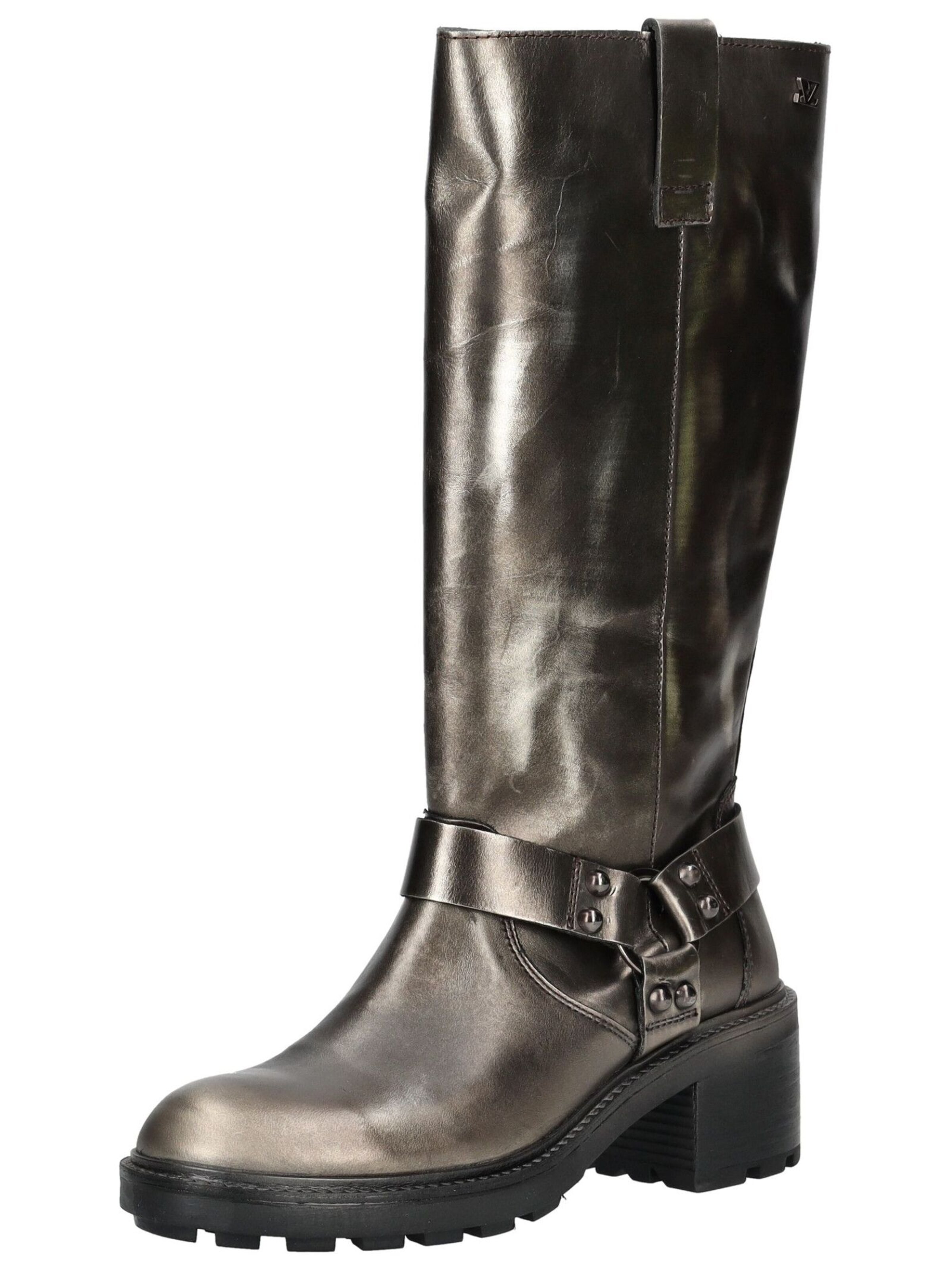 Bottes LAZAMANI en gris : devant