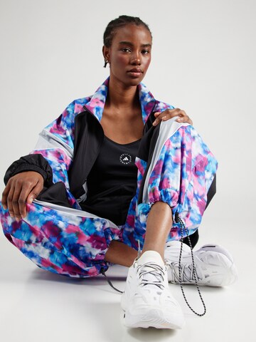 ADIDAS BY STELLA MCCARTNEY Tapered Workout Pants in Blue