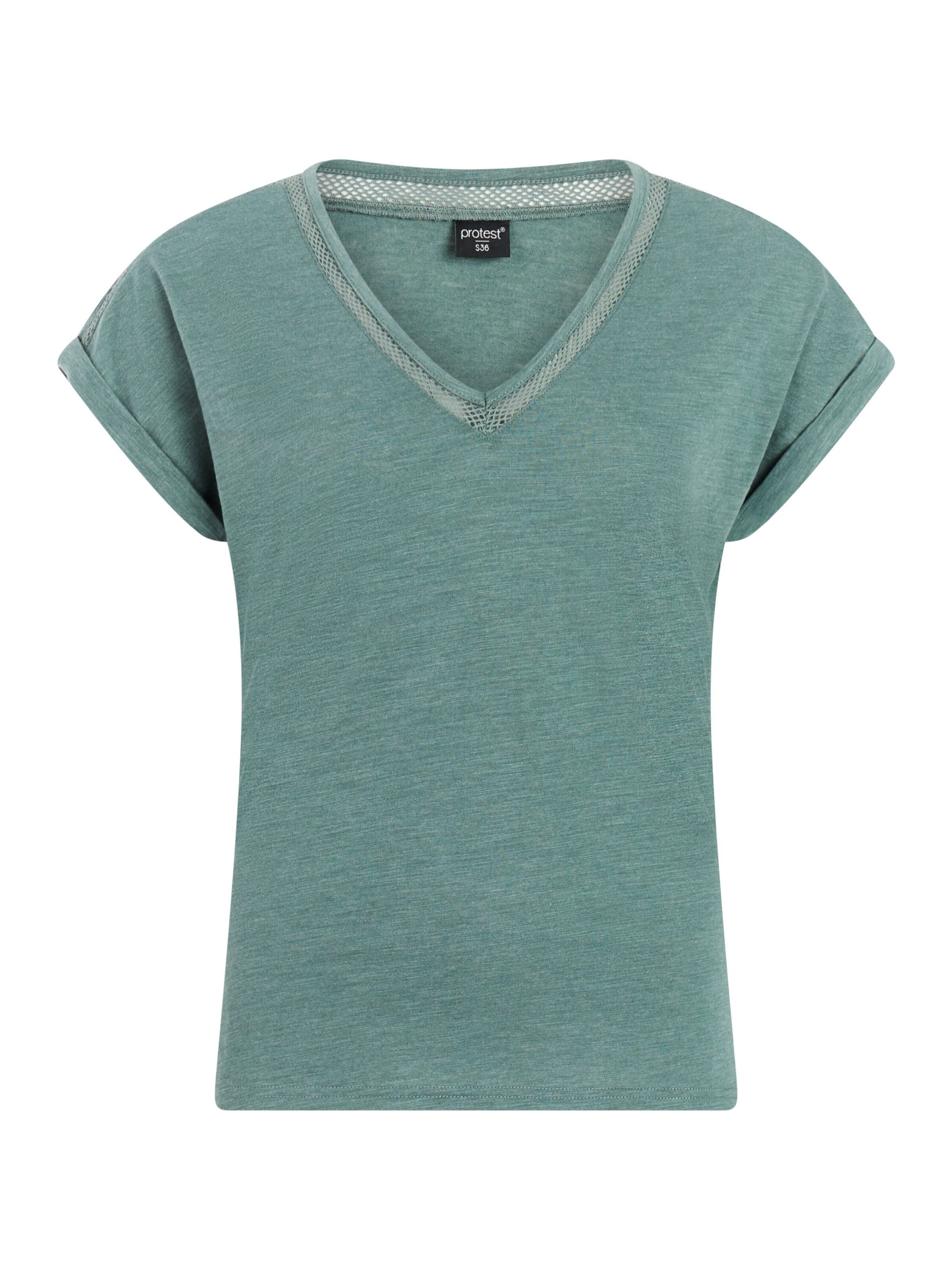PROTEST Shirt 'PRTMondaysi' in Green: front