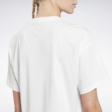 Reebok Функционална тениска в бяло