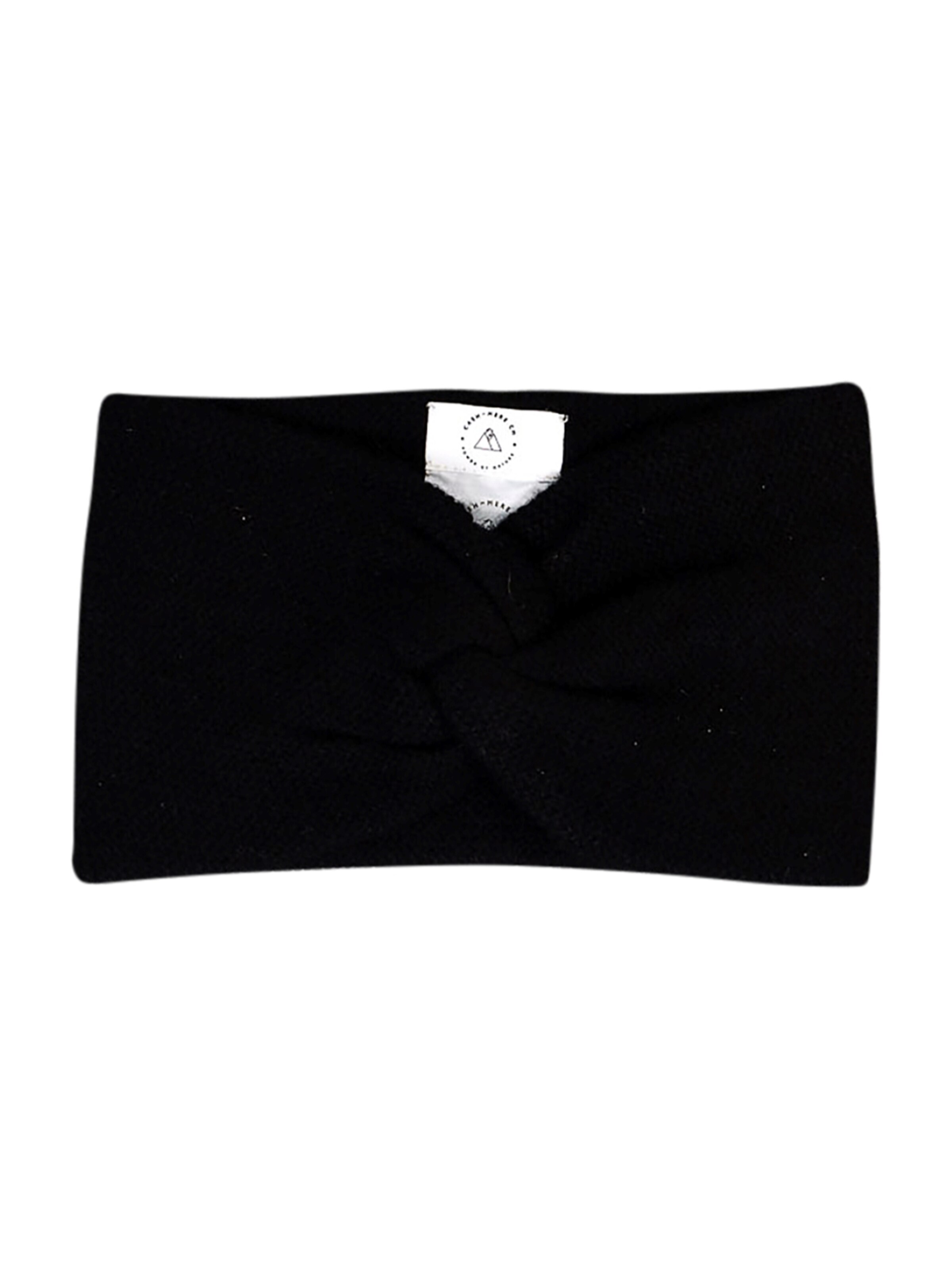 CASH-MERE.CH Otsanauha värissä musta: etupuoli