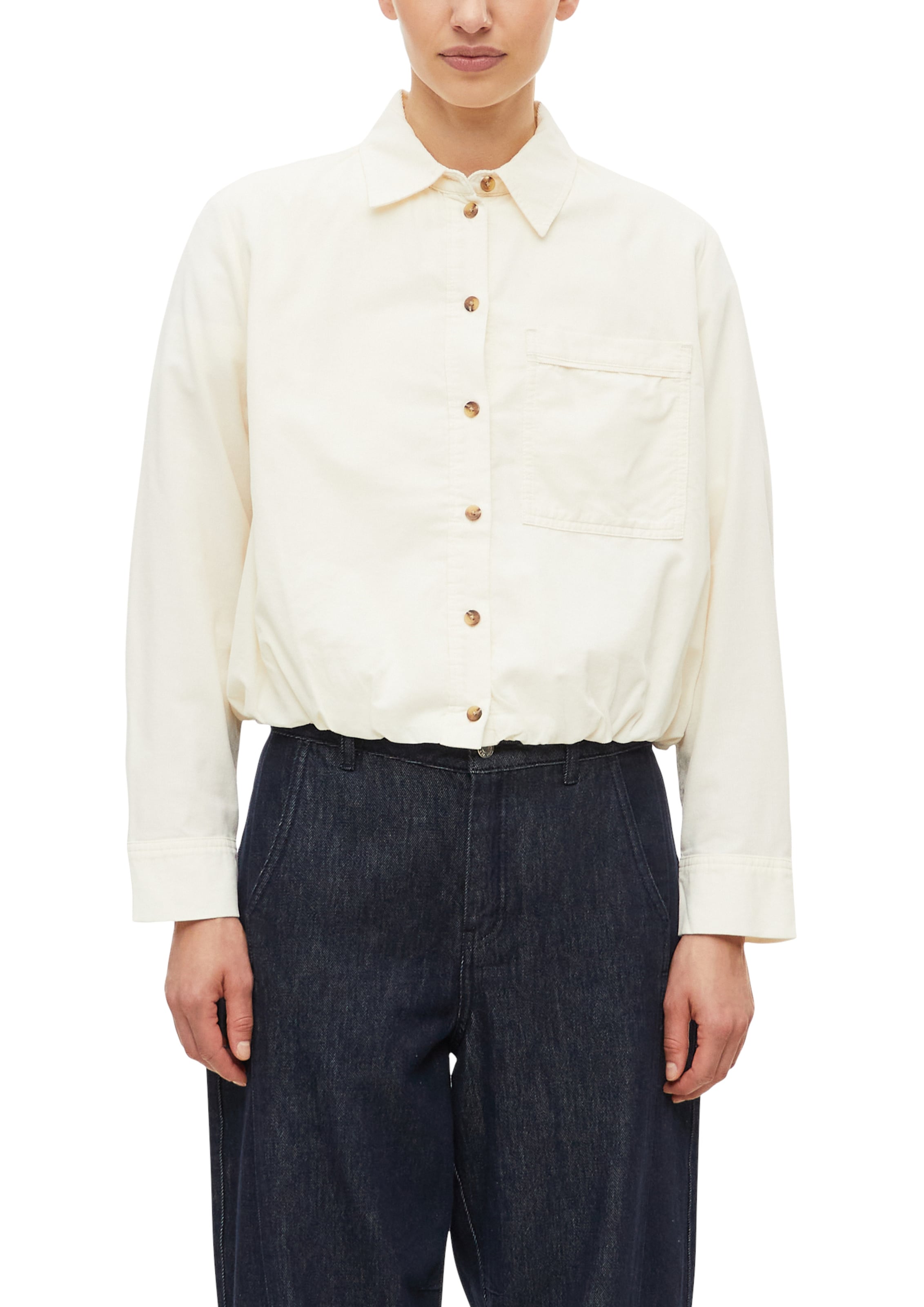 Chemisier s.Oliver en beige : devant