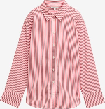 TOM TAILOR DENIM Блузка в Красный: спереди