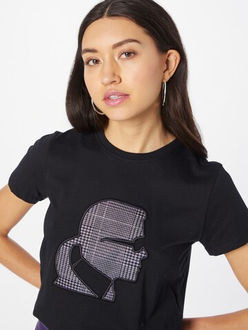 Karl Lagerfeld T-Shirt in Schwarz