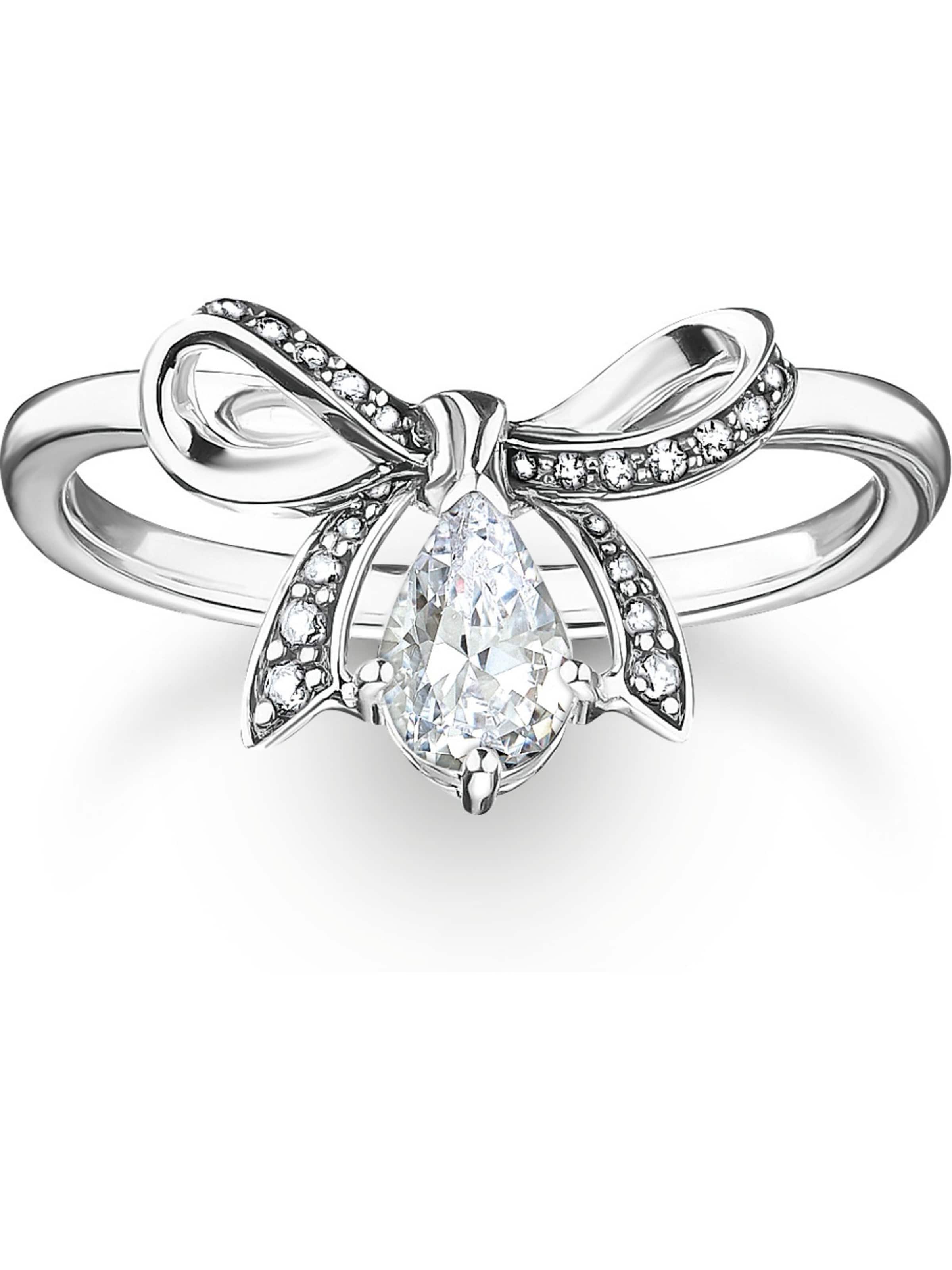 Thomas Sabo Ring in Silber: Vorderseite