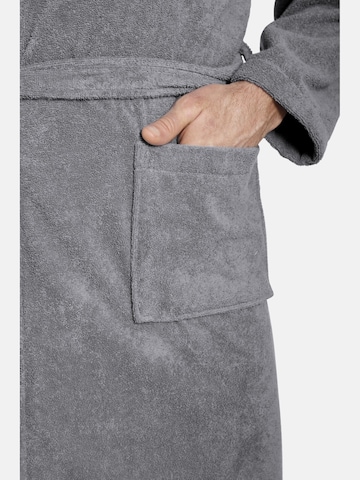 Charles Colby Long Bathrobe in Grey