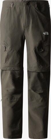 THE NORTH FACE Regular Outdoor Pants 'Exploration' in Green: front