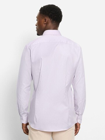 OLYMP Slim fit Overhemd 'Level 5' in Roze