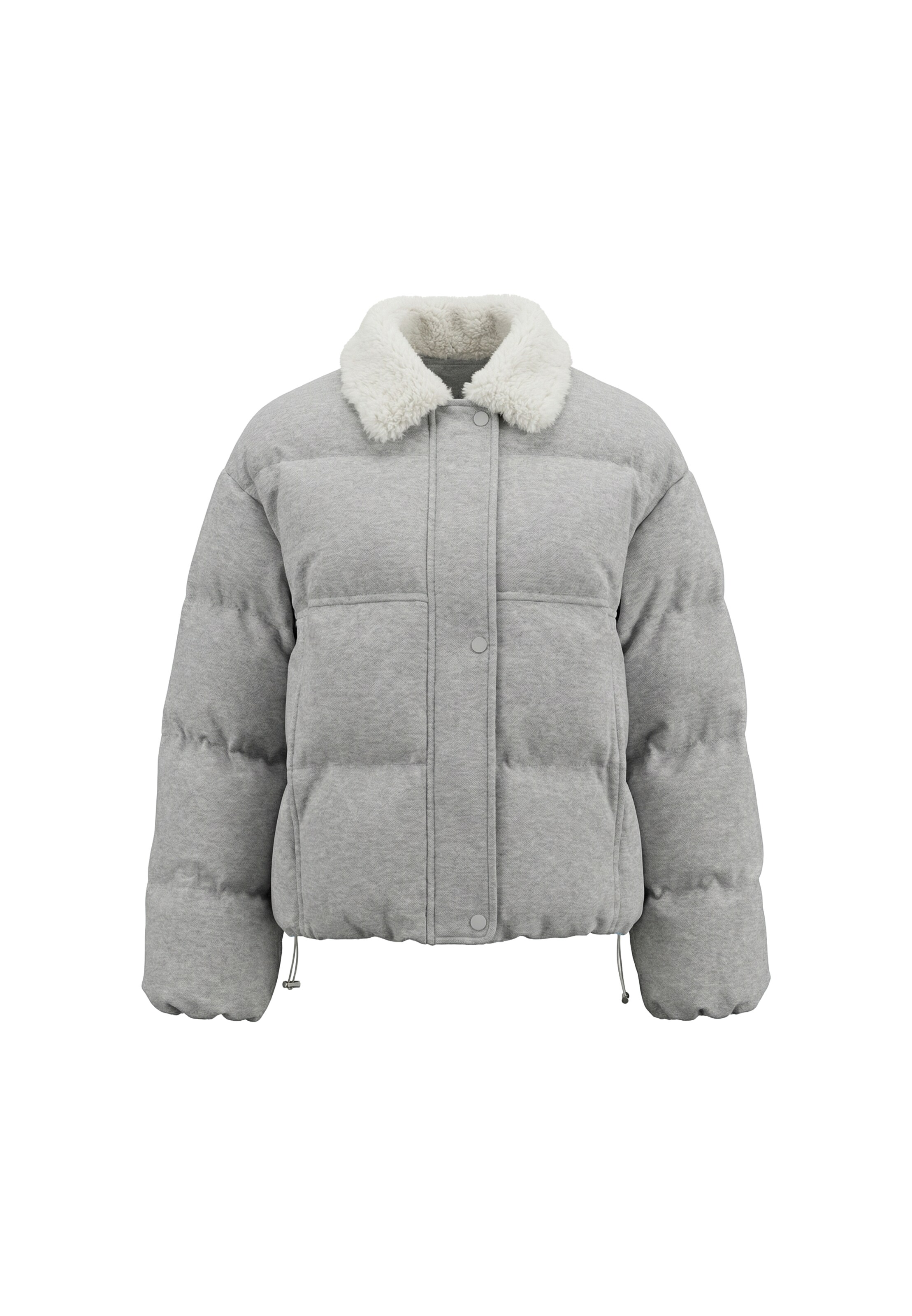 MYMO Winter Jacket in Grey: front