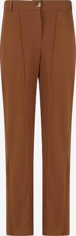 LolaLiza Wide leg Broek in Bruin: voorkant