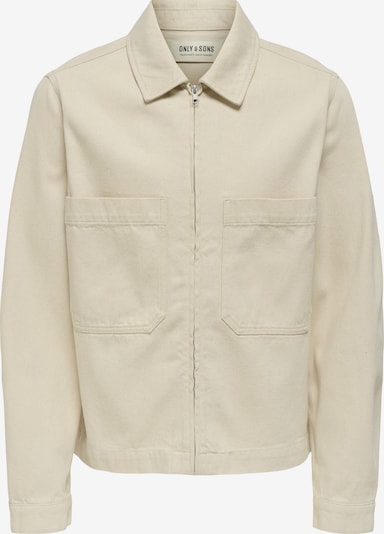 Only & Sons Välikausitakki 'ONSCasse' värissä kerma, Tuotenäkymä