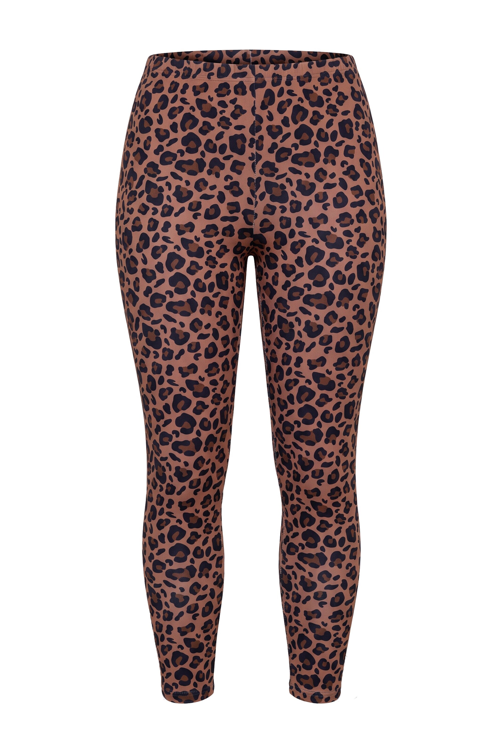 MIAMODA Skinny Leggings in Bruin: voorkant