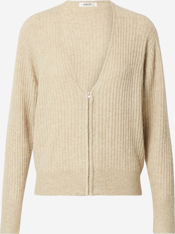 MSCH COPENHAGEN Cardigan 'Majka Zenie' in Beige: predná strana