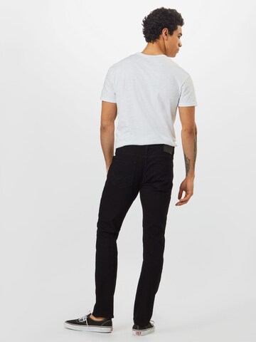 JACK & JONES Skinny Džíny 'Glenn' – černá