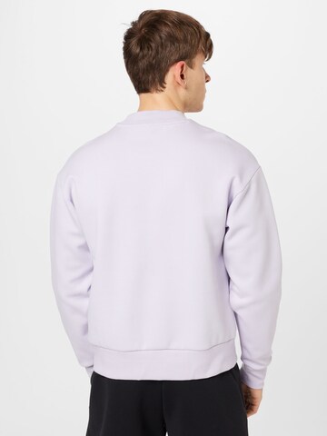 ADIDAS SPORTSWEAR - Sweatshirt de desporto 'Future Icons Badge Of Sport' em roxo