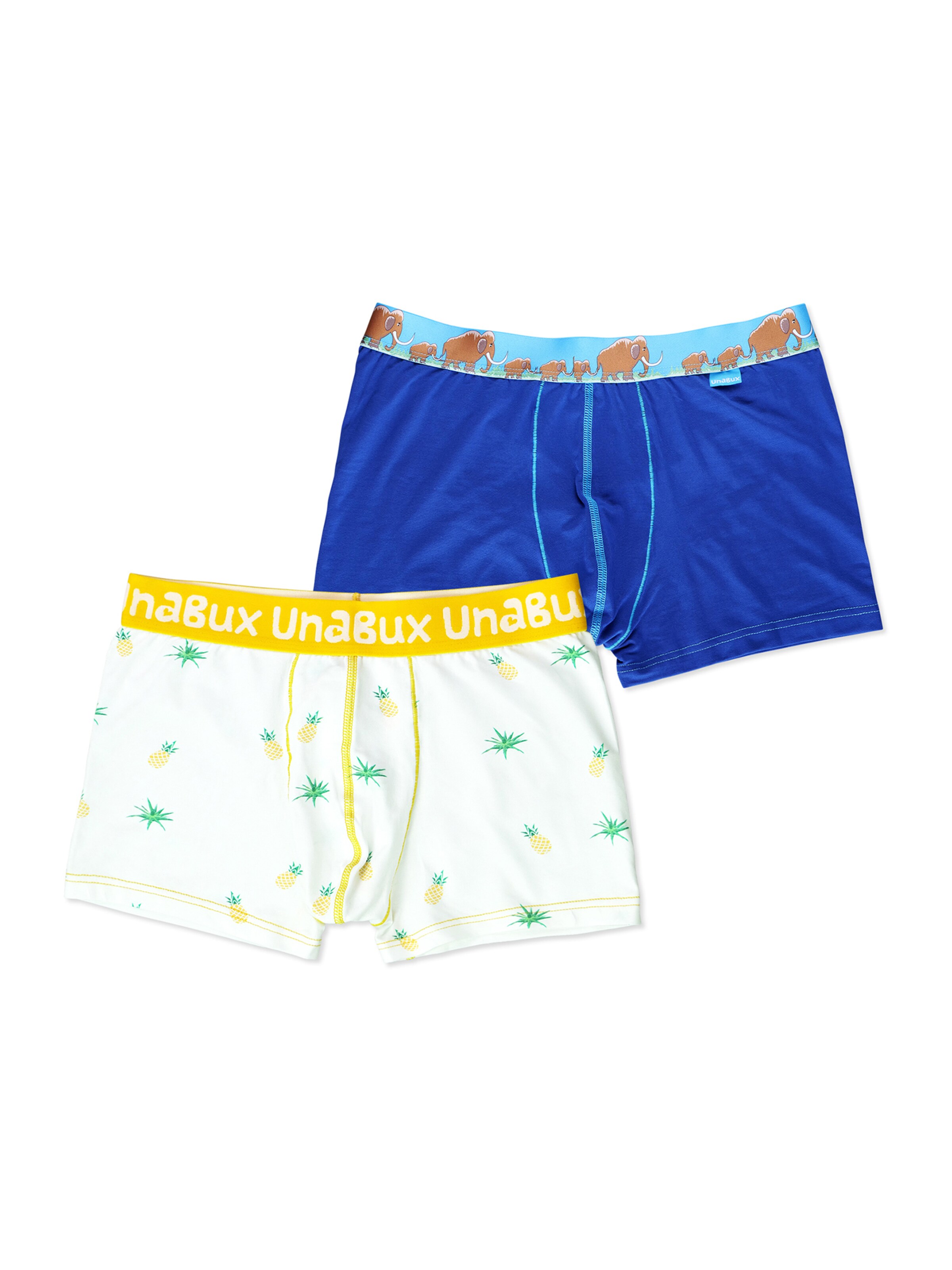 UNABUX Boxer shorts in Blue: front