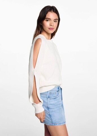 MANGO TEEN Sweatshirt in White