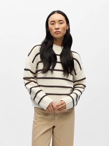 smėlio OBJECT Megztinis 'OBJoda': priekis