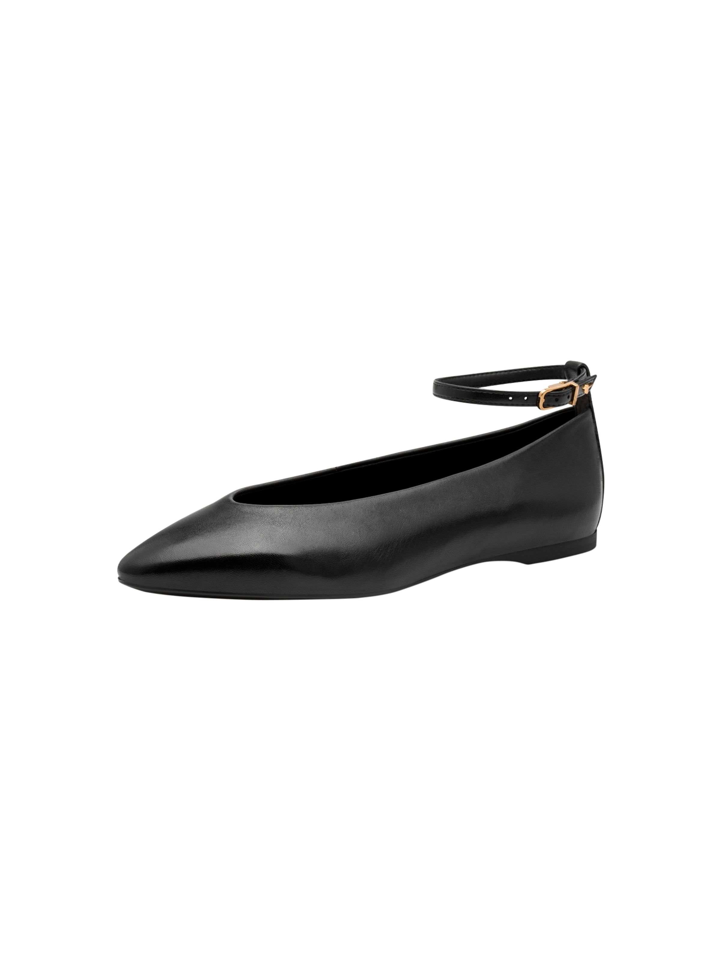 Ballerines Tamaris en noir : devant