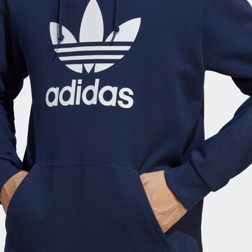 ADIDAS ORIGINALS Sweatshirt 'Adicolor Classics Trefoil' in Blauw