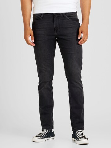 MUSTANG Slimfit Jeans 'Oregon' in Zwart: voorkant