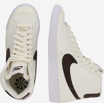 Nike Sportswear - Sapatilhas altas 'Blazer 77 Next Nature' em bege